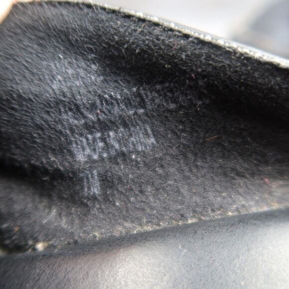 Unionbay Shoes Womens 7 Chunky Clog Loafers Slip On Buckle Strap Y2k 90s Black - Picture 9 of 16